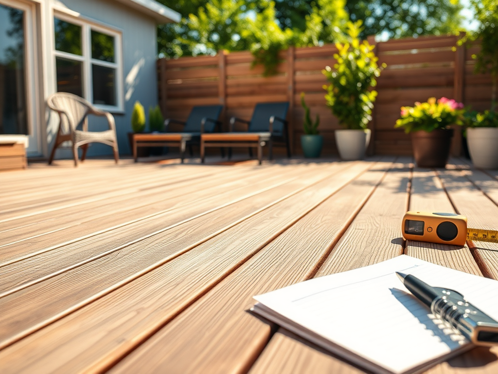 Visual sobre el cálculo de tablas de tarima exterior